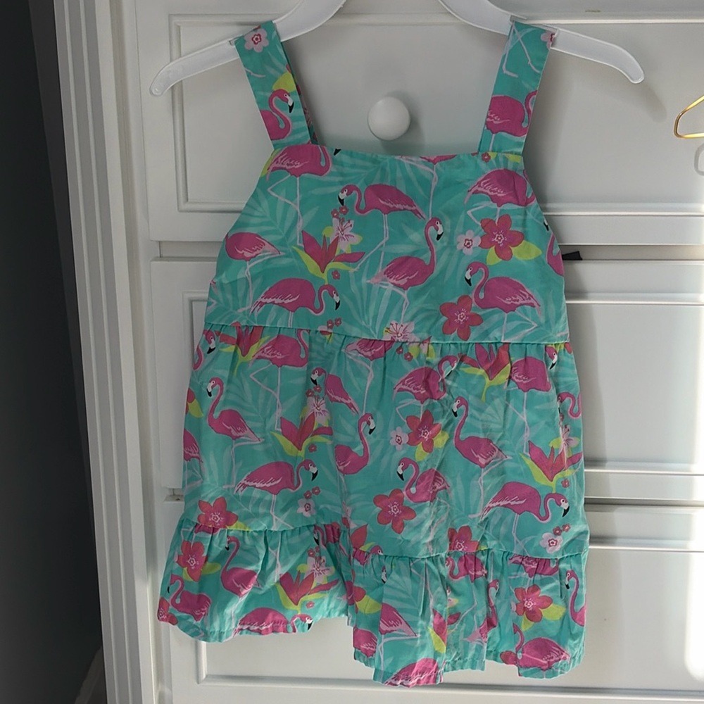Gymboree kids, flamingo tap size 8